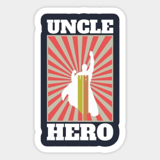 Cool Awesome Uncle Legendary Godfather Hero Gift Sticker